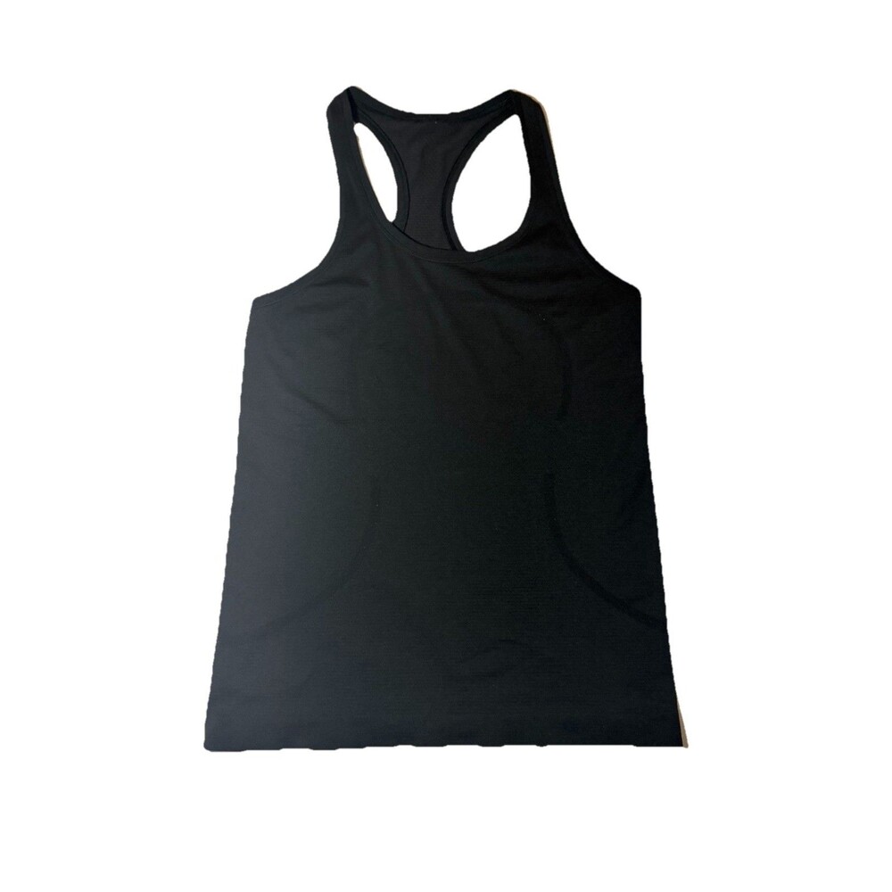 Lululemon Women’s Black Racerback Tank Top Size 12 Athletic Yoga